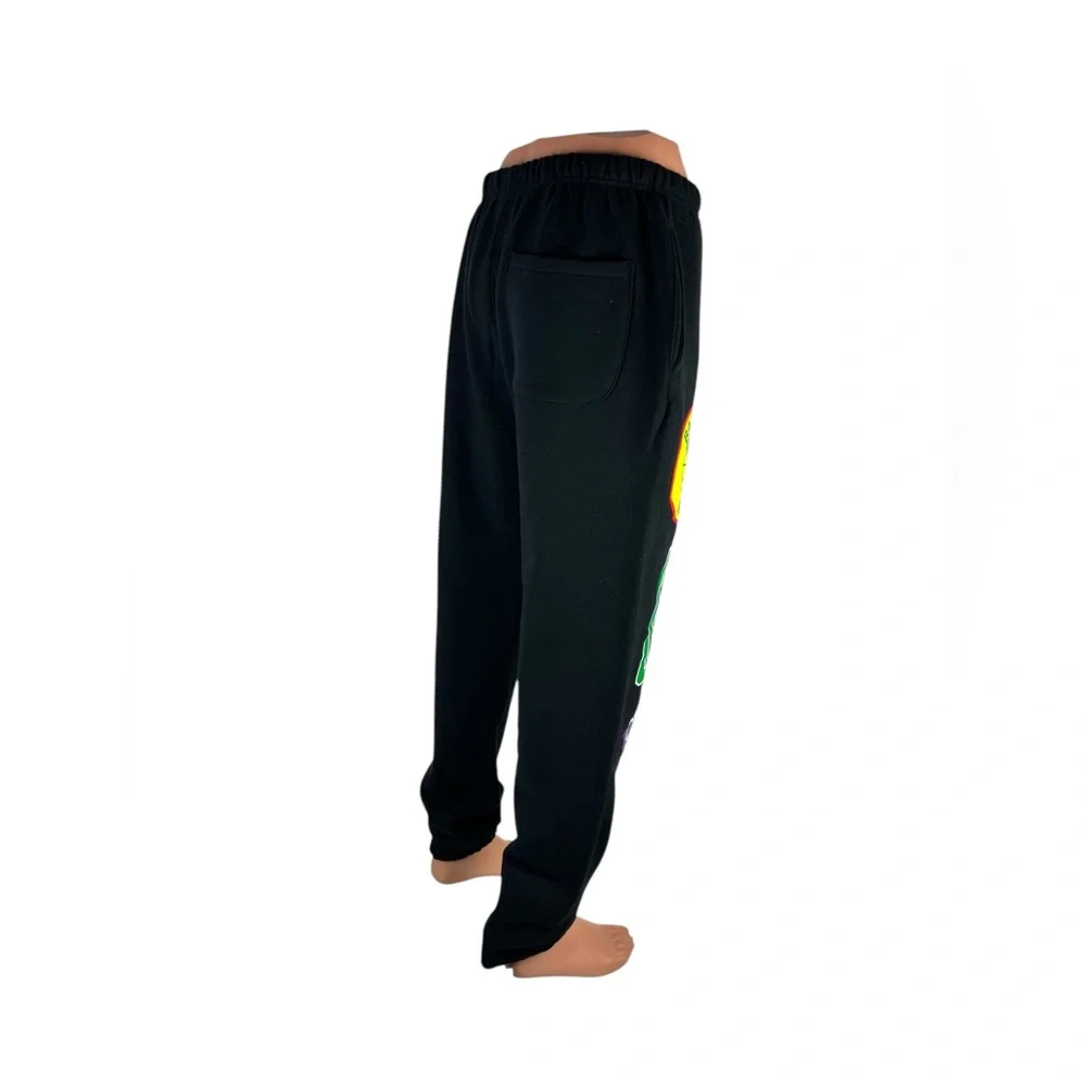 Badubotron Chinatown Market Collab Sweatpants Large Live In Hollywood Black EUC